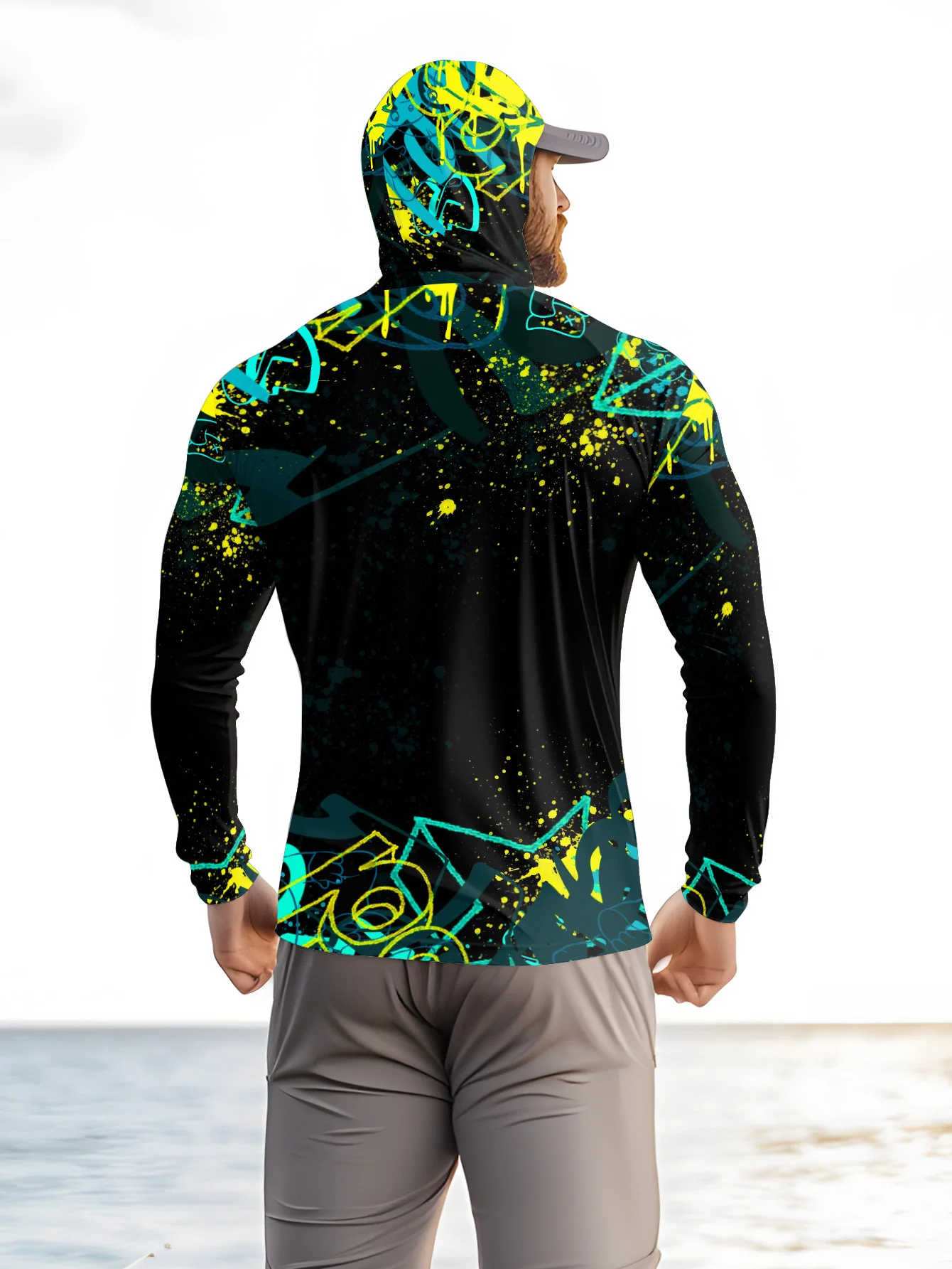 Erkek UPF50+ Balıkçı Kapüşonlu - Fishing Mask Sun Protection incelemesi ve fiyatı