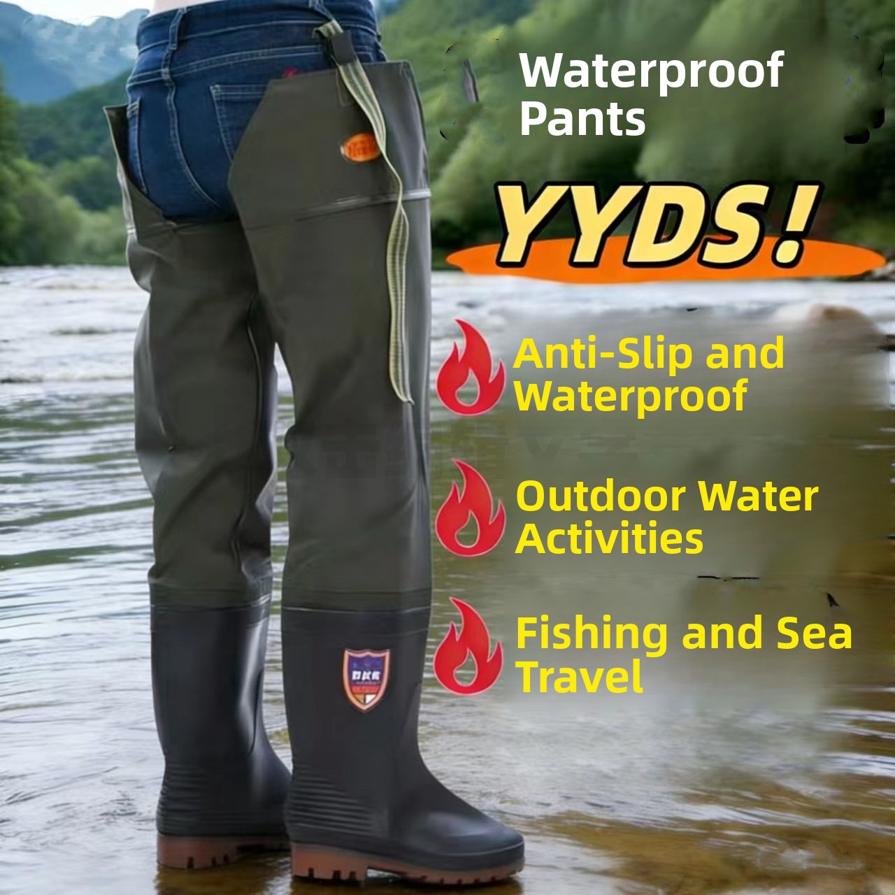 Kalınlaştırılmış Diz Üstü Yağm - Fishing Rain Suit incelemesi ve fiyatı